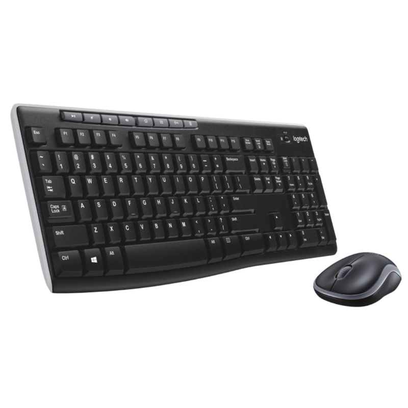 Logitech MK270 Wireless Keyboard & Mouse Combo (English/Arabic)