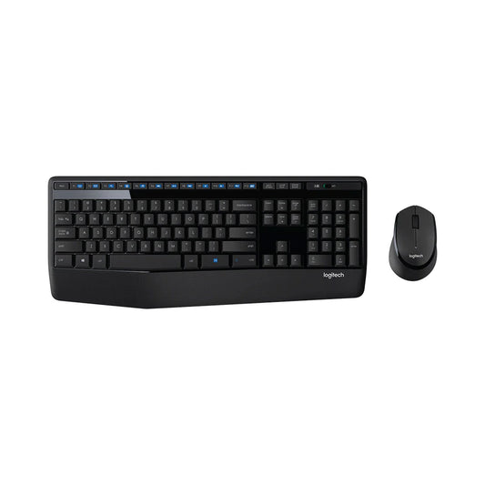 Logitech MK345 Wireless Keyboard & Mouse Combo – Full-Size, Ara Layout - Globaltech.tc
