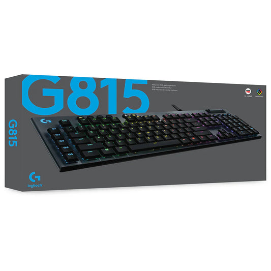 Logitech G815 LIGHTSYNC RGB Mechanical Gaming Keyboard – French Layout - Globaltech.tc