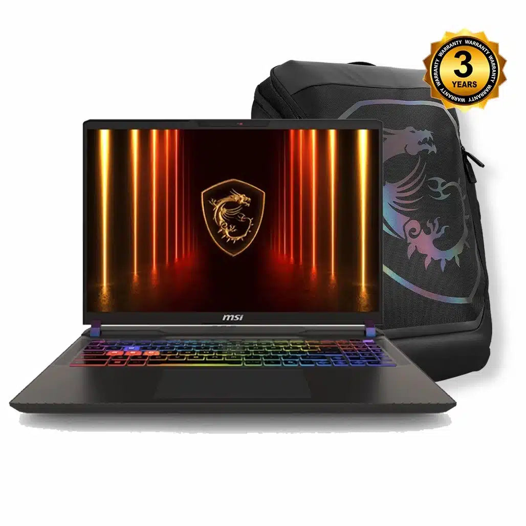 MSI Vector 16 HX A2XWIG – Ultra 9 275HX, RTX 5080 16GB, 240Hz, 16GB RAM, 1TB SSD - Globaltech.tc