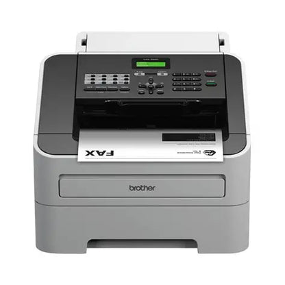 FAX-2840 Laser Fax & Copier – High-Speed 33.6K bps Modem, 250-Sheet Paper Tray - Globaltech.tc