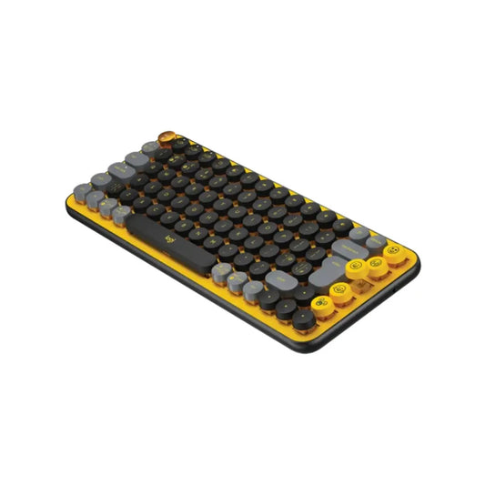 Logitech POP Keys Wireless Mechanical Emoji Keyboard – Blast, Compact, Colorful, Multi-Device - Globaltech.tc