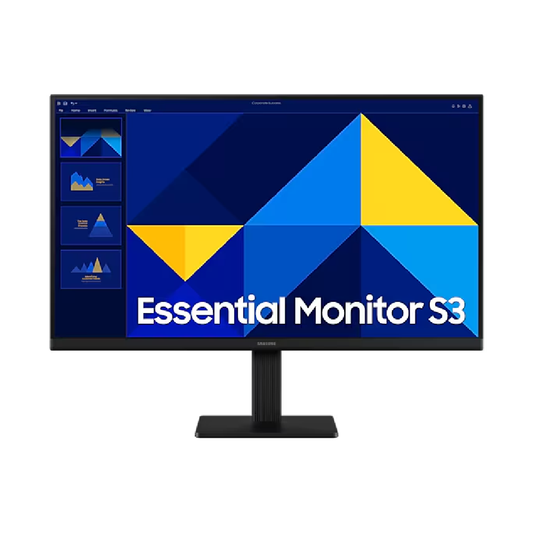Samsung 24" Full HD Monitor – 100Hz, IPS Panel, HDMI, 5ms Response Time - Globaltech.tc
