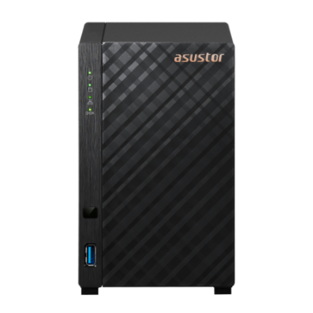 ASUS Drivestor AS1102T – 2-Bay NAS, Realtek RTD1296 Quad-Core, 1GB DDR4, 2.5GbE