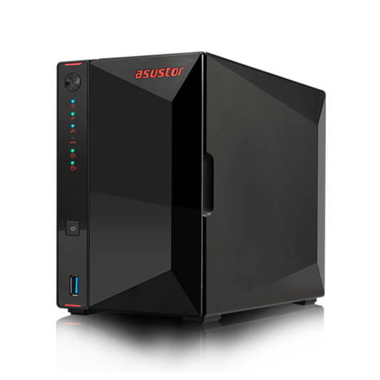 Asustor AS5202T – 2-Bay NAS, Intel Celeron J4005 Dual-Core, 2GB DDR4, 2.5GbE
