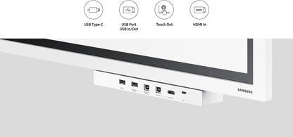 Samsung CY-TF65BBC Tray for 65” Flip Display – Convenient Pen & Accessory Holder - Globaltech.tc