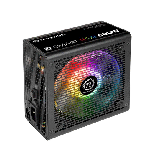 Thermaltake PS Smart RGB 600W – 80 Plus Standard Power Supply - Globaltech.tc