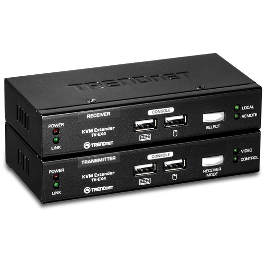 TRENDnet TK-EX4 USB VGA KVM Extension Kit