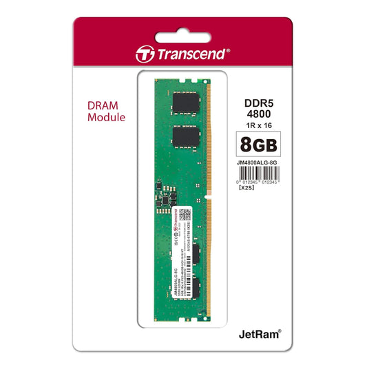 Transcend DDR5 4800MHz Memory – 8GB / 16GB / 32GB - Globaltech.tc