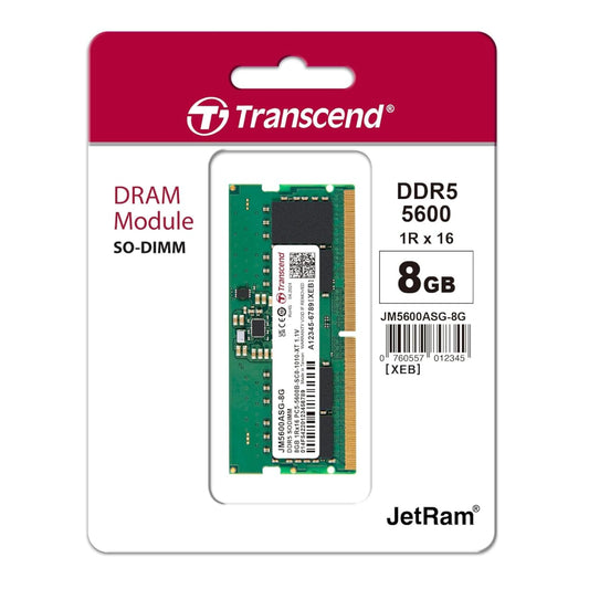Transcend DDR5 5600MHz RAM – 8GB / 16GB / 32GB / 48GB - Globaltech.tc