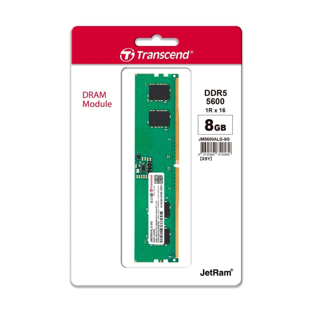 Transcend DDR5 5600MHz RAM – 8GB / 16GB / 32GB - Globaltech.tc