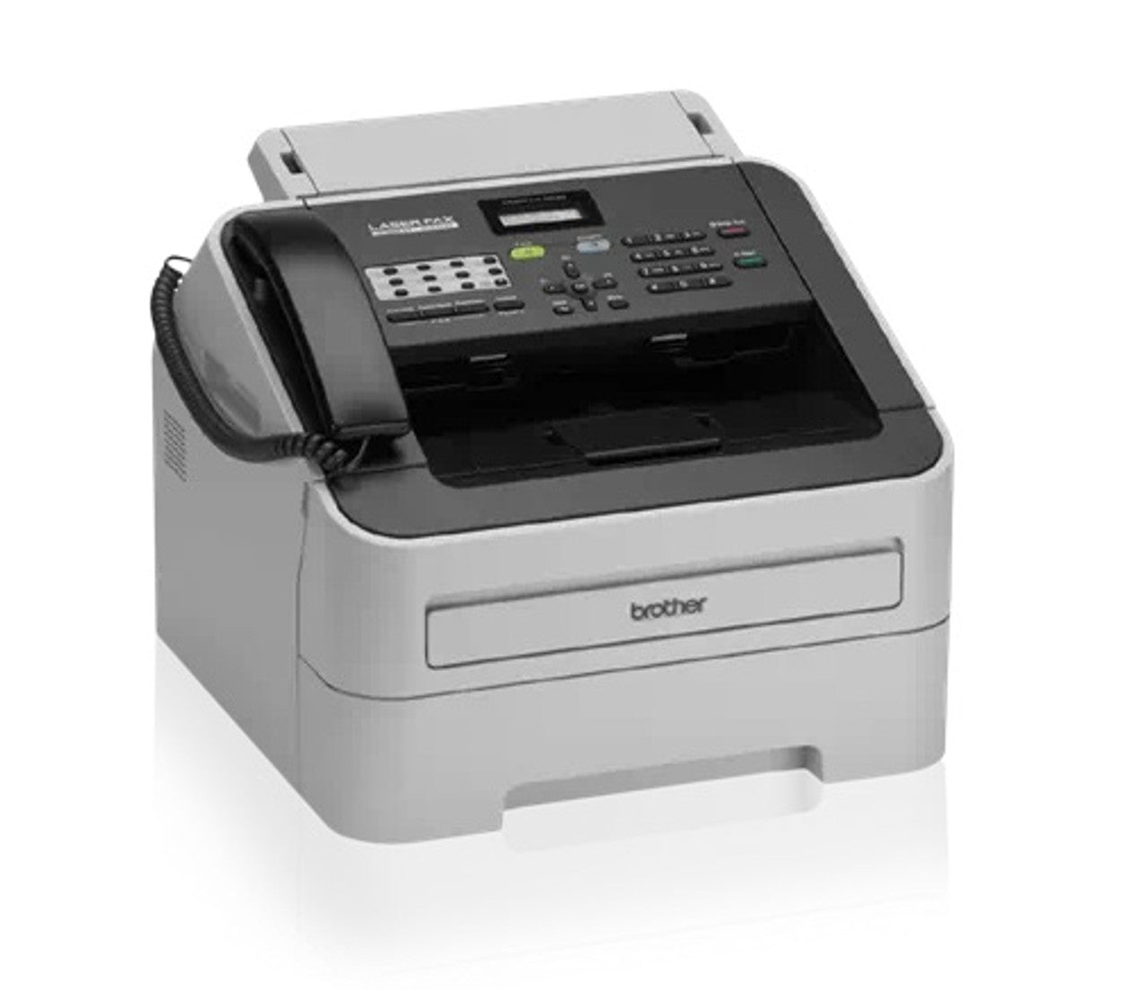 FAX-2840 Laser Fax & Copier – High-Speed 33.6K bps Modem, 250-Sheet Paper Tray - Globaltech.tc