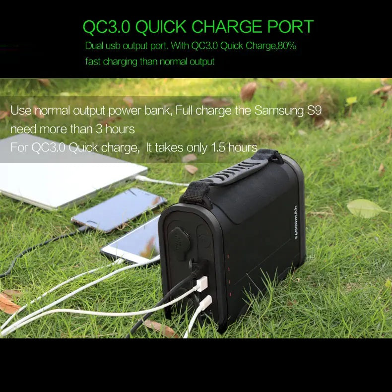 VOLTRA FPB96K-C60 Power Bank – 96,000mAh High-Capacity Portable Charger - Globaltech.tc