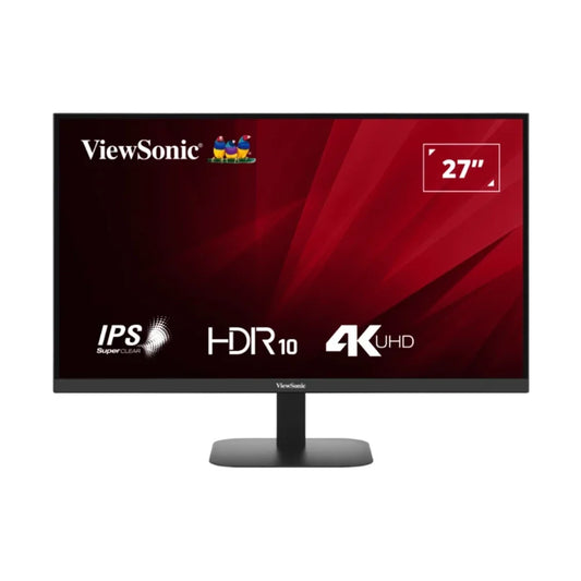 ViewSonic VA2730-4K-HD – 27” UHD 4K IPS Monitor, 60Hz, Built-in Speakers - Globaltech.tc
