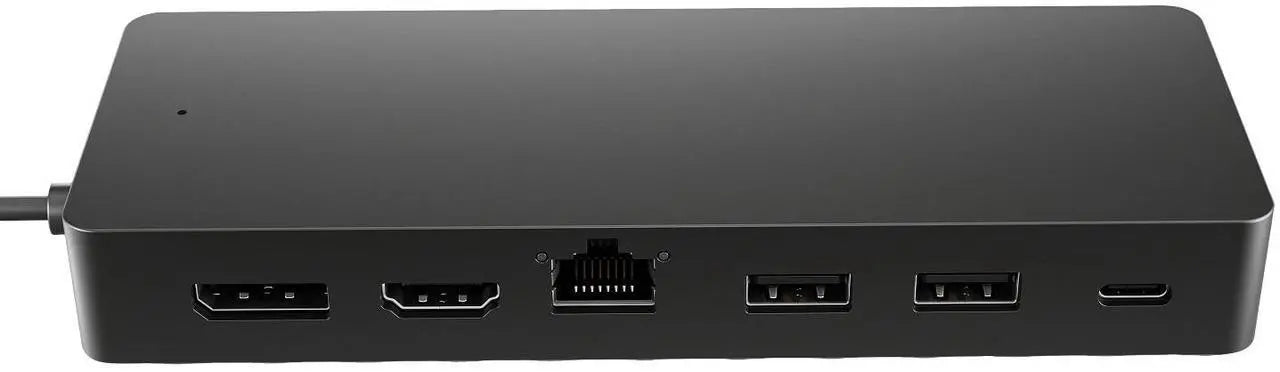 HP USB-C Universal Multiport Hub – HDMI, USB-A, USB-C, RJ45, SD Card (50H55UT) - Globaltech.tc