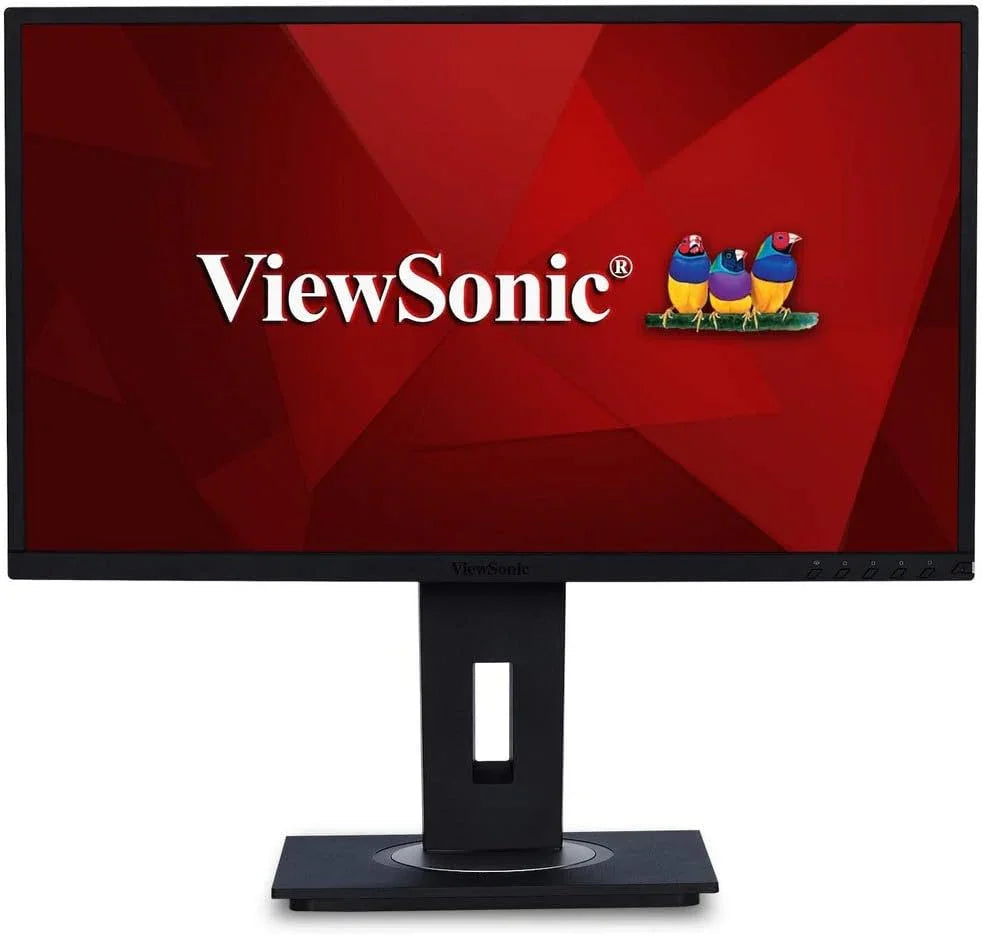 ViewSonic VG2448 24” IPS Full HD Monitor – Ergonomic, USB Hub, HDMI, DisplayPort - Globaltech.tc