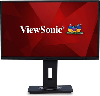 ViewSonic VG2448 24” IPS Full HD Monitor – Ergonomic, USB Hub, HDMI, DisplayPort - Globaltech.tc