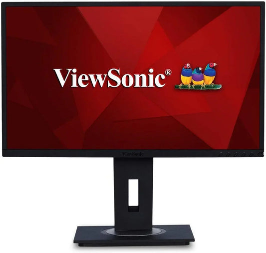 ViewSonic VG2448 24” IPS Full HD Monitor – Ergonomic, USB Hub, HDMI, DisplayPort - Globaltech.tc