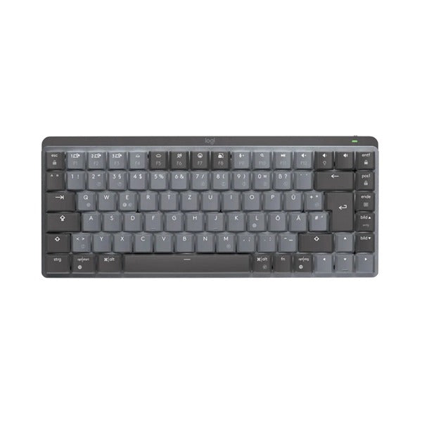 Logitech MX Mechanical Mini Bluetooth Wireless Keyboard – Metal Graphite, Compact, Multi-Device, Quiet Typing - Globaltech.tc