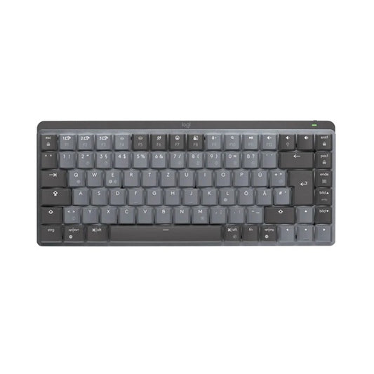 Logitech MX Mechanical Mini Bluetooth Wireless Keyboard – Metal Graphite, Compact, Multi-Device, Quiet Typing - Globaltech.tc
