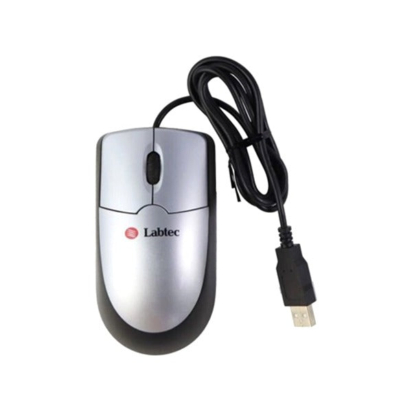 Labtec Notebook Optical Mouse – Wired Compact Mouse - Globaltech.tc