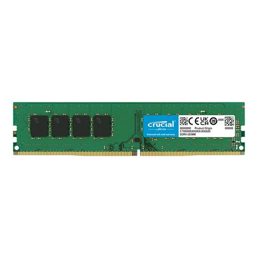 Crucial 16GB DDR4-3200 UDIMM – CL22, 1.2V, Desktop RAM for Lenovo Systems - Globaltech.tc