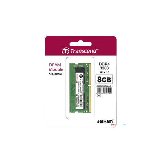 Transcend DDR4-3200 RAM SO-DIMM Laptop Memory (SODIMM) – 8GB / 16GB / 32GB