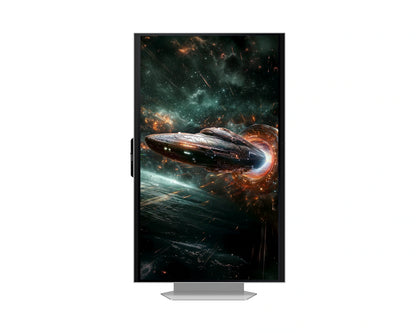 Samsung Odyssey Neo G90XF 27” 4K IPS Gaming Monitor – 3D, 165Hz, 1ms, HDMI & DP, USB Hub, HAS Pivot, Mercury Silver (LS27FG900XMXUE) - Globaltech.tc