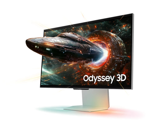 Samsung Odyssey Neo G90XF 27” 4K IPS Gaming Monitor – 3D, 165Hz, 1ms, HDMI & DP, USB Hub, HAS Pivot, Mercury Silver (LS27FG900XMXUE) - Globaltech.tc