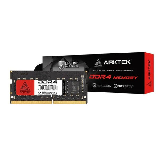 Arktek SO-DIMM 16GB DDR4 3200MHz – Reliable Laptop Memory - Globaltech.tc