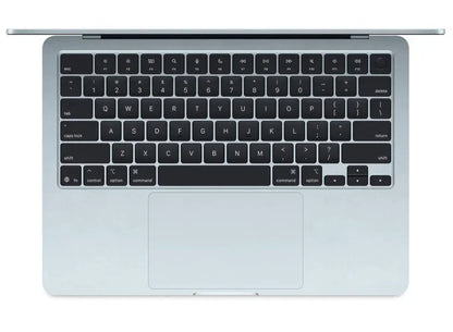 Apple MacBook Air Laptop | 13.6" M4 Chip, 8-Core GPU, 16GB RAM, 256GB SSD – Midnight / Sky Blue - Globaltech.tc