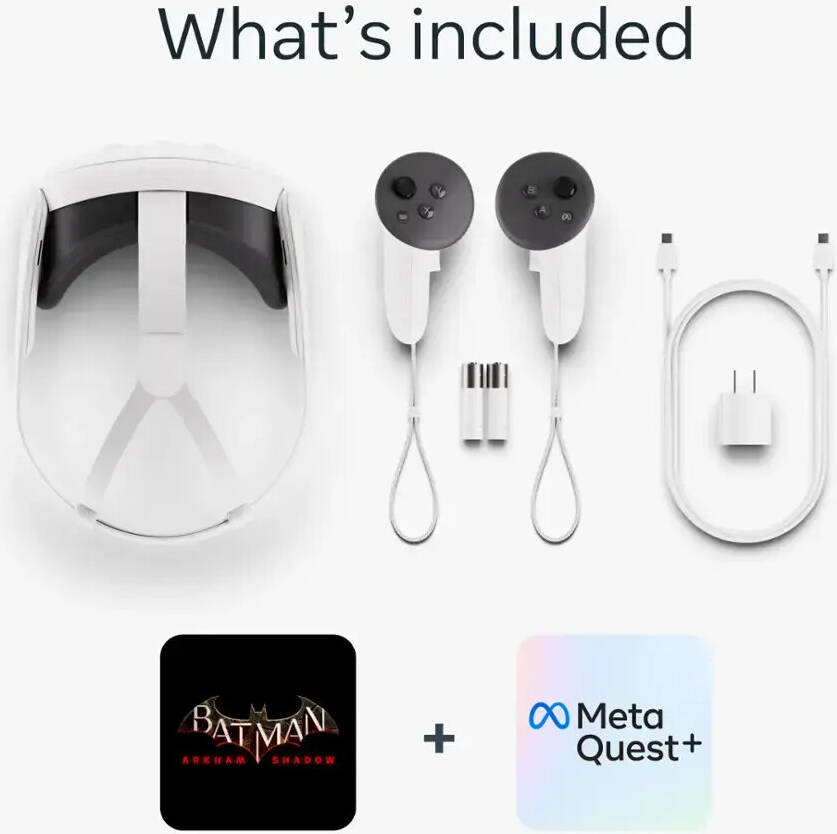 Meta Quest 3 BATMAN Edition – 512GB VR Headset with Snapdragon XR2 G2 & 120Hz Display - Globaltech.tc