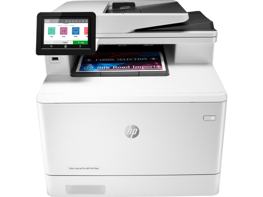 HP Color LaserJet Pro MFP M479dw – Wireless All-in-One Color Laser, Duplex, ADF, 28 ppm, Business-Class - Globaltech.tc