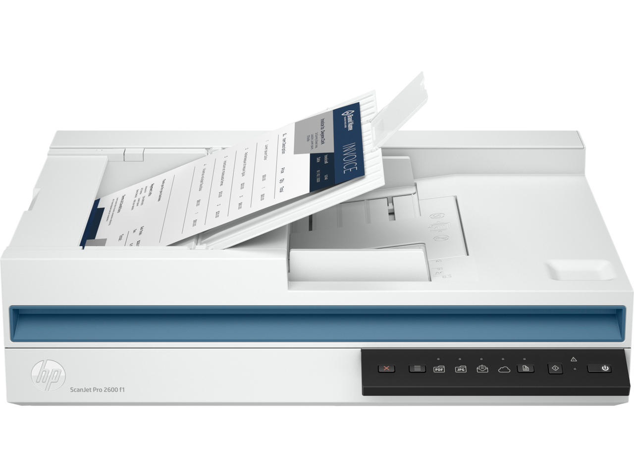 HP ScanJet Pro 2600 F1 Document Scanner – Flatbed & ADF, Duplex Scanning, USB, 25 ppm - Globaltech.tc