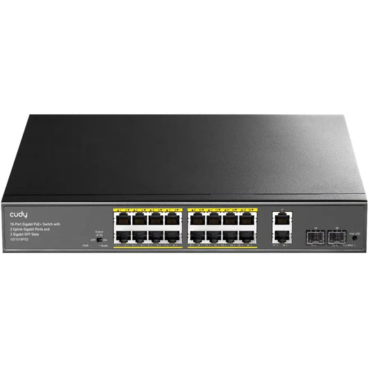 Cudy GS1018PS2 16-Port Gigabit PoE+ Switch with SFP