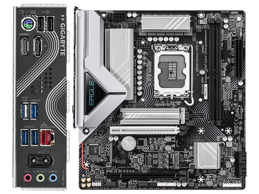 GIGABYTE B860M EAGLE WIFI6 V2 – High-Performance Micro-ATX Motherboard - Globaltech.tc
