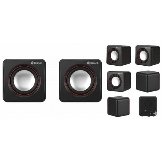 Kisonli V400 USB Speaker Set (2 Pieces, 2x1.5W)