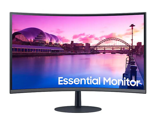 Samsung 32” Curved LED Monitor – FHD, 75Hz, HDMI, Slim Bezel, Eye Comfort Design (LS32C390EAMXUE) - Globaltech.tc