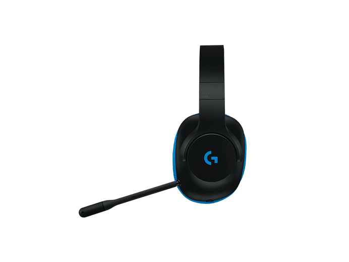 Logitech G233 PRODIGY Gaming Headset – Blue - Globaltech.tc