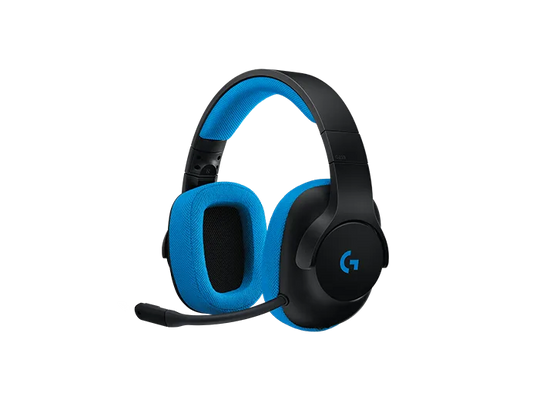 Logitech G233 PRODIGY Gaming Headset – Blue - Globaltech.tc
