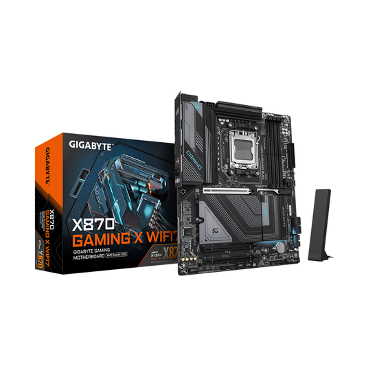 GIGABYTE X870 GAMING X WIFI7 1.1 – High-End AM5 Gaming Motherboard - Globaltech.tc
