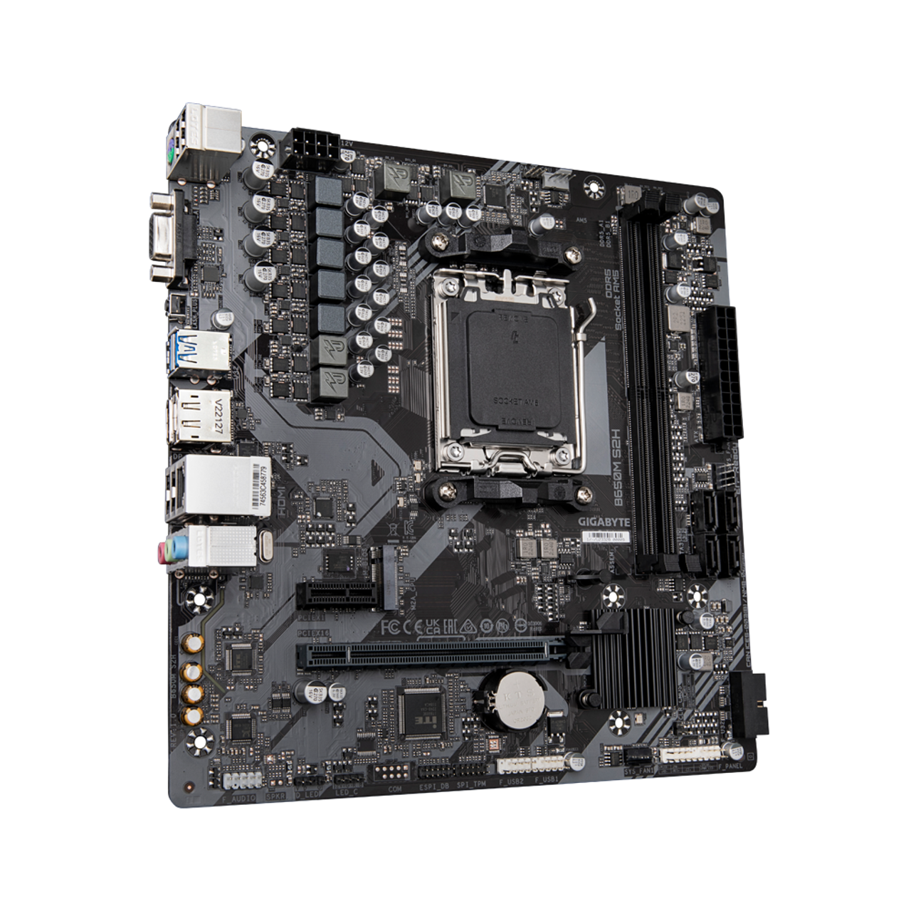 GIGABYTE B650M S2H (1.2) – AM5 Micro-ATX Motherboard - Globaltech.tc