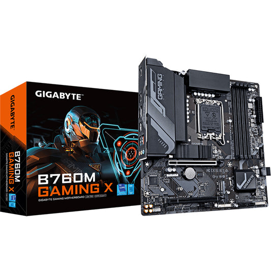 GIGABYTE B760M GAMING X 1.0 – High-Performance Micro-ATX Gaming Motherboard - Globaltech.tc