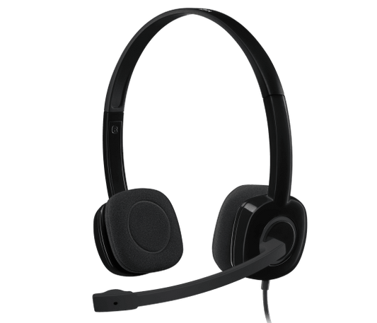 Logitech H151 Stereo Headset (Black)