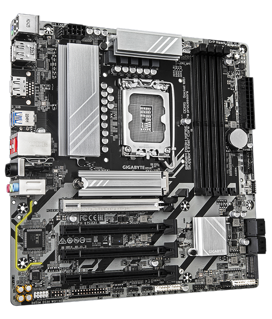 GIGABYTE B860M DS3H WIFI6E 1.0 – Reliable Micro-ATX Motherboard - Globaltech.tc