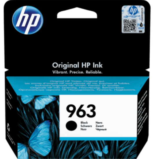 HP 963 Black Original Ink Cartridge (3JA26AE)
