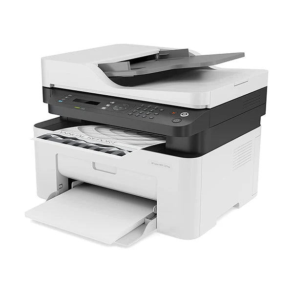 HP Mono LaserJet MFP 137fnw – All-in-One Wireless Laser Printer, Fax, ADF, Compact Office Solution - Globaltech.tc