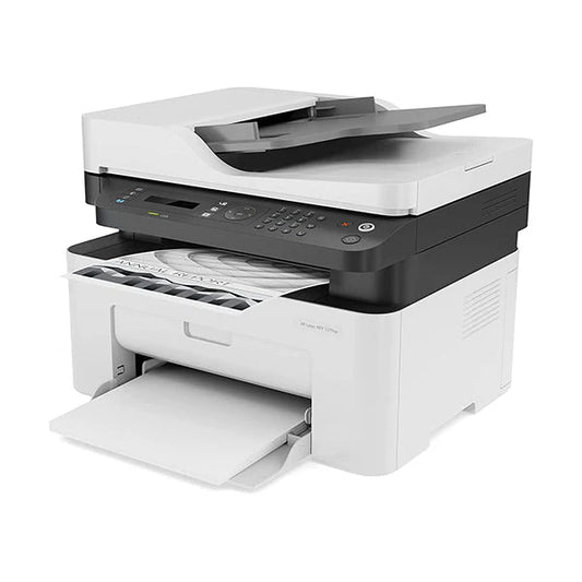HP Mono LaserJet MFP 137fnw – All-in-One Wireless Laser Printer, Fax, ADF, Compact Office Solution - Globaltech.tc