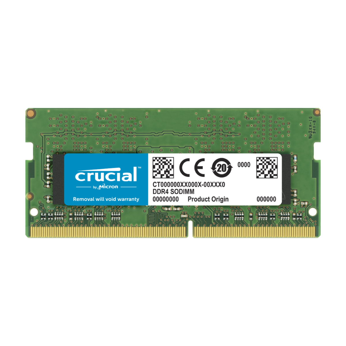 Crucial 32GB DDR4-3200 SODIMM Laptop Memory