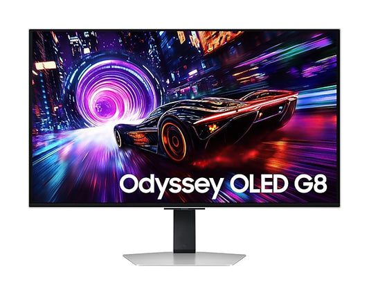 Samsung 32” Odyssey OLED G8 G81SF Gaming Monitor – 4K UHD, 240Hz, 0.03ms, HAS Pivot, Ultra-Fast OLED (LS32FG810SMXUE) - Globaltech.tc